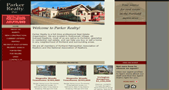 Desktop Screenshot of parkerrealtyportland.com